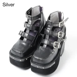 YOSUKE USA Thick-Soled Belt Shoes New