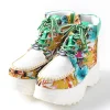 Footwear>YOSUKE USA Thick Soled High Cut Sneakers