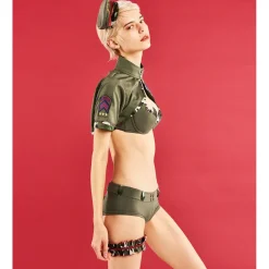 YUMMY MART Army Lingerie Set Best