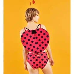YUMMY MART Ladybug Swimsuit Set New