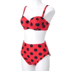 YUMMY MART Ladybug Swimsuit Set New