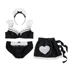 YUMMY MART Maid Lingerie Set New