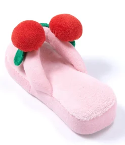 YUMMY MART Pink Cherry Room Slippers Outlet