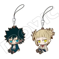 Collectable Toys>Yurutto Darun My Hero Academia Dabi & Himiko Toga Rubber Strap Set