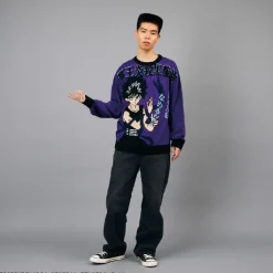 Yu Yu Hakusho Ugly Sweater Hiei Outlet