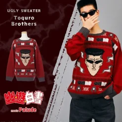 Yu Yu Hakusho Ugly Sweater Toguro Brothers Sale