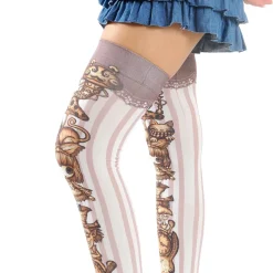 Zettairyoiki Alice's Tea Party Thigh-High Tights Outlet