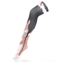 Zettairyoiki Double Rabbit Knee-High Tights (Black)