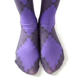 Zettairyoiki Patched-Up Thigh-High Tights Sale