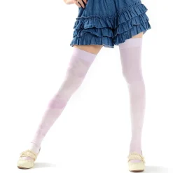 Footwear>Zettairyoiki Pink Sky Thigh-High Tights