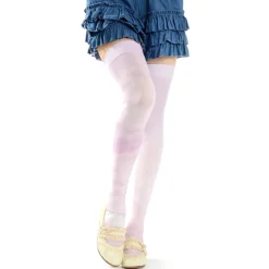 Footwear>Zettairyoiki Pink Sky Thigh-High Tights